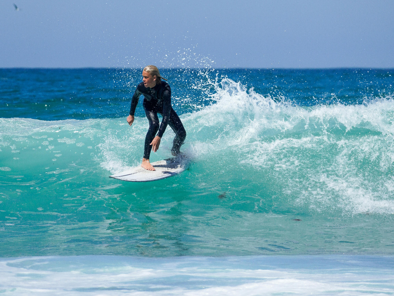 SURF action sports scene representing the HORNGRY SURF sector